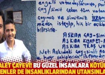 Adalet Çayevi! Bu güzel insanlara kötülük edenler de insanlıklarından utansınlar!