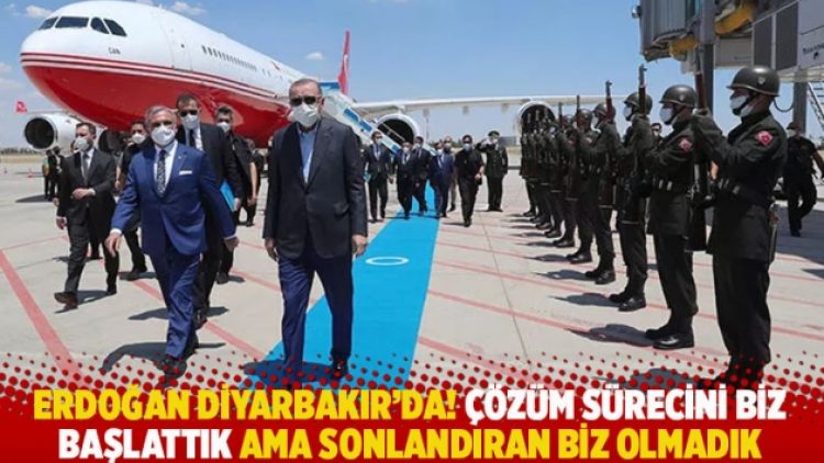 Erdoğan: Çözüm sürecini biz başlattık ama sonlandıran biz olmadık