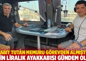 Zabıt tutan memuru görevden alan kaymakamın 9 bin liralık ayakkabısı gündem oldu
