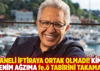 Livaneli iftiraya ortak olmadı! Kimse benim ağzıma fe.ö tabirini takamaz