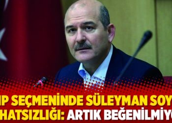 MHP seçmeninde Süleyman Soylu rahatsızlığı: Artık beğenilmiyor