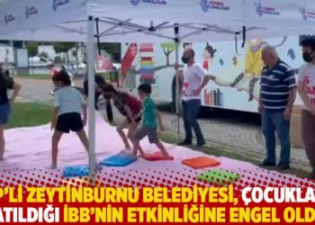 AKP’li Zeytinburnu Belediyesi, çocukların katıldığı İBB’nin etkinliğine engel oldu!
