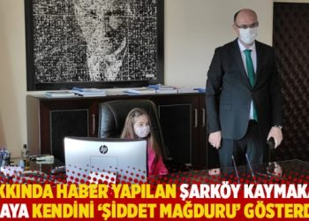 Hakkında haber yapılan Şarköy Kaymakamı Kaya kendini ‘şiddet mağduru’ gösterdi