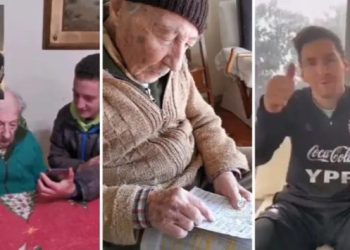 Messi’nin bütün gollerini kağıda yazan 100 yaşındaki Tik-Tok fenomeni Arjantinli!