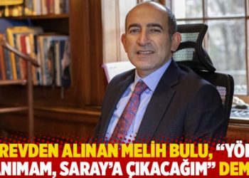 Görevden alınan Melih Bulu, ‘YÖK’ü tanımam, Saray’a çıkacağım’ demiş