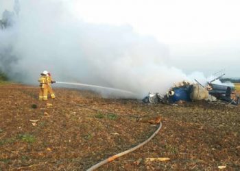 Ukrayna’da helikopter düştü: 2 ölü