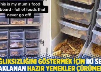 Sağlıksızlığını göstermek için iki sene saklanan hazır yemekler çürümedi