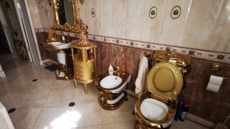 Rusya’da rüşvet operasyonu; polisin evinden altın kaplama klozet çıktı
