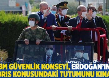 BM Güvenlik Konseyi, Erdoğan’ın Kıbrıs konusundaki tutumunu kınadı