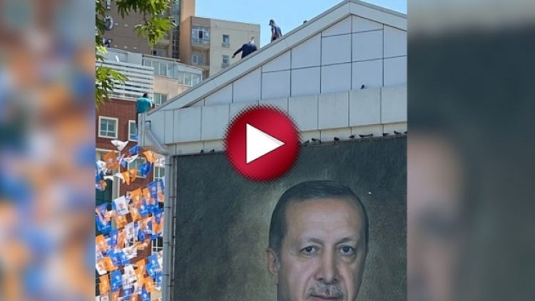 AKP İl Başkanlığı binasında intihar girişimi