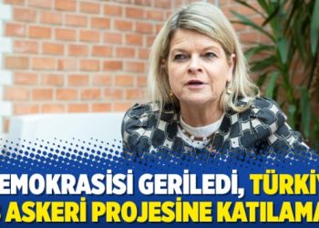 ‘Demokrasisi geriledi, Türkiye AB askeri projesine katılamaz’