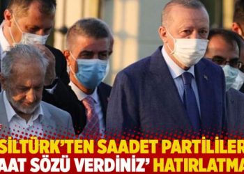 Oğuzhan Asiltürk’ten Saadet Partililere ‘İtaat sözü verdiniz’ hatırlatması