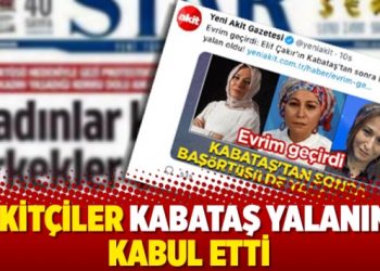 Akitçiler Kabataş yalanını kabul etti