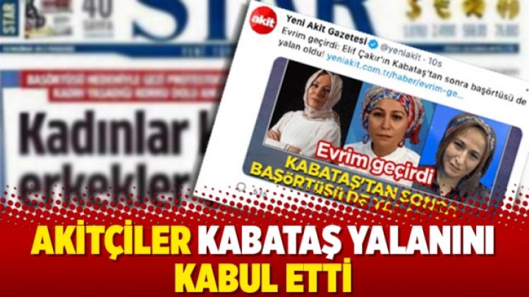Akitçiler Kabataş yalanını kabul etti