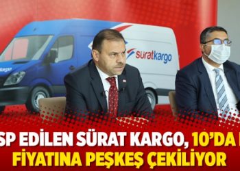 Gasp edilen Sürat Kargo, 10’da bir fiyatına peşkeş çekiliyor