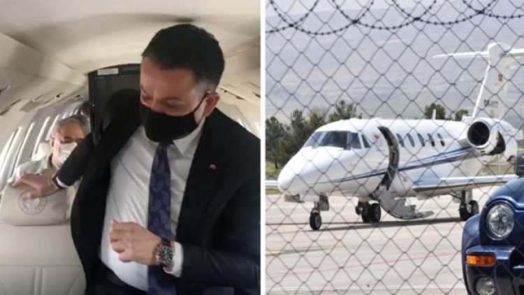 ‘Envanterde yangın söndürme uçağı yok’ diyen Pakdemirli seyahatlerinde özel jet kullanıyor