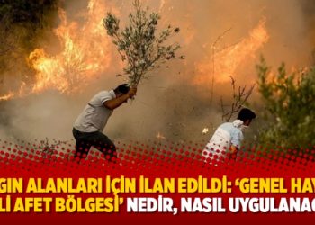 Yangın alanları için ilan edildi: ‘Genel hayata etkili afet bölgesi’ nedir, nasıl uygulanacak?