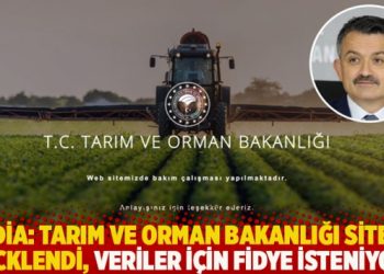 İddia: Tarım ve Orman Bakanlığı sitesi hacklendi, veriler için fidye isteniyor!