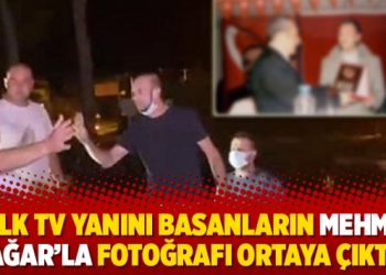 Halk Tv yanını basanların Mehmet Ağar’la fotoğrafı ortaya çıktı