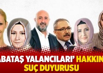 ‘Kabataş yalancıları’ hakkında suç duyurusu