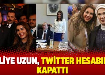 Aliye Uzun, Twitter hesabını kapattı