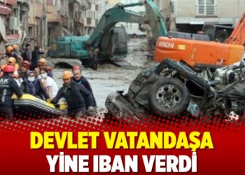 Devlet vatandaşa yine IBAN verdi