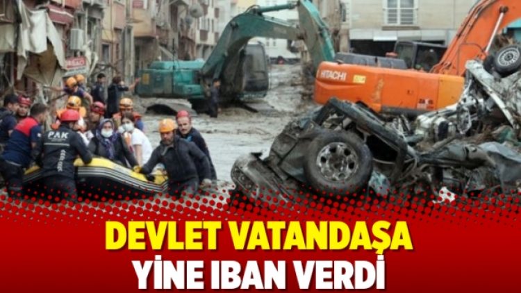 Devlet vatandaşa yine IBAN verdi