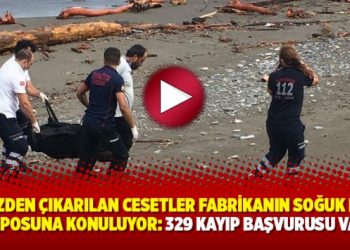 Denizden çıkarılan cesetler fabrikanın soğuk hava deposuna konuluyor: 329 kayıp başvurusu var
