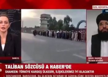 A Haber Taliban sözcüsünü yayına bağladı: Türkiye kardeş ülke