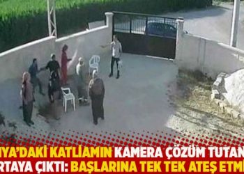 Konya’daki katliamın kamera çözüm tutanağı ortaya çıktı: Başlarına tek tek ateş etmiş!