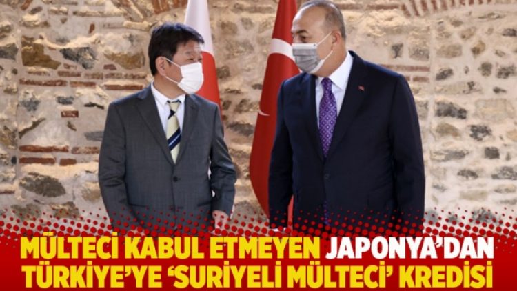 Mülteci kabul etmeyen Japonya’dan Türkiye’ye ‘Suriyeli mülteci’ kredisi