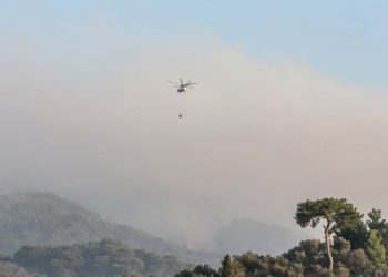 Kaz Dağları’ndaki yangın sürüyor
