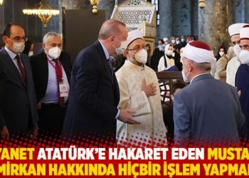 Diyanet Atatürk’e hakaret eden Mustafa Demirkan hakkında hiçbir işlem yapmamış