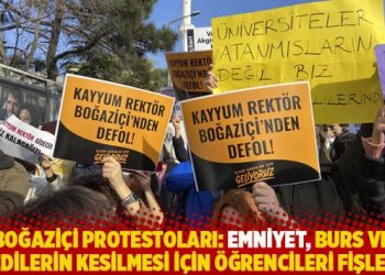 Boğaziçi protestoları: Emniyet, burs ve kredilerin kesilmesi için öğrencileri fişlemiş