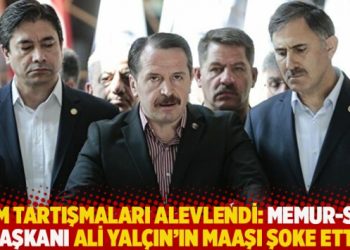 Zam tartışmaları alevlendi: Memur-Sen Başkanı Ali Yalçın’ın maaşı şoke etti!