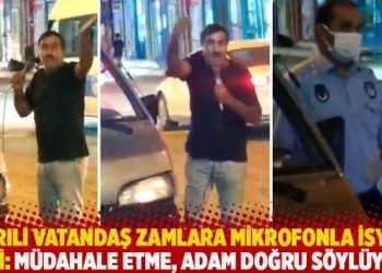 Ağrılı vatandaş zamlara mikrofonla isyan etti: Müdahale etme, adam doğru söylüyor!
