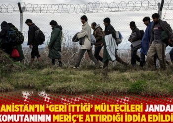 Yunanistan’ın ‘geri ittiği’ mültecileri jandarma komutanının Meriç’e attırdığı iddia edildi!