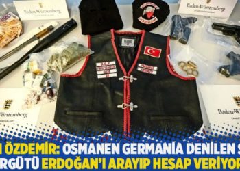 Cem Özdemir: Osmanen Germania denilen suç örgütü Erdoğan’ı arayıp hesap veriyor!