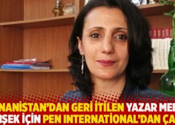 Yunanistan’dan geri itilen yazar Meral Şimşek için PEN International’dan çağrı