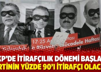 ‘AKP’de itirafçılık dönemi başladı, partinin yüzde 90’ı itirafçı olacak’