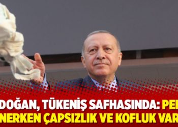 ‘Erdoğan, tükeniş safhasında: Perde inerken çapsızlık ve kofluk var’