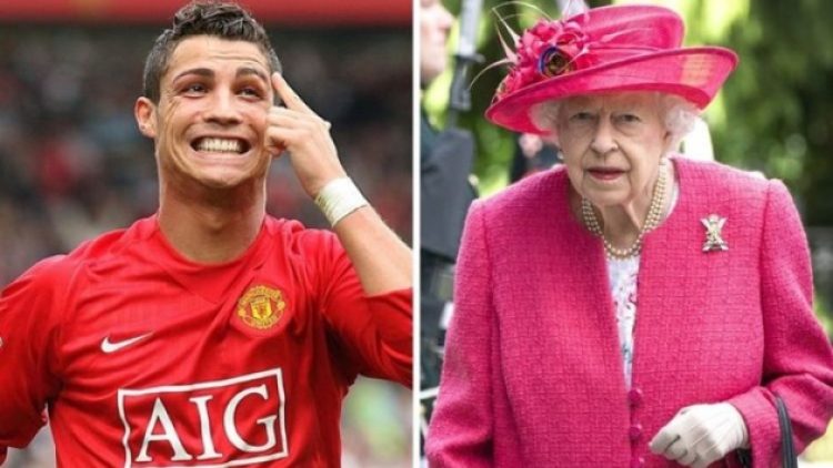 Kraliçe Elizabeth, Ronaldo için ‘çizgi’sinin dışına çıktı!