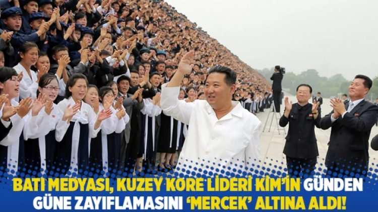 Batı medyası, Kuzey Kore lideri Kim’in günden güne zayıflamasını ‘mercek’ altına aldı!