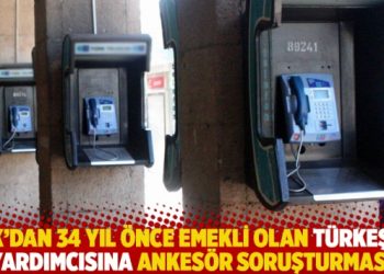 TSK’dan 34 yıl önce emekli olan Türkeş’in yardımcısına ankesör soruşturması