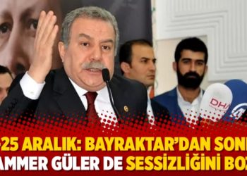 17-25 Aralık: Bayraktar’dan sonra Muammer Güler de sessizliğini bozdu