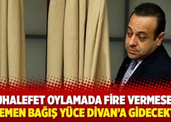 Ertuğrul Günay: Muhalefet oylamada fire vermeseydi Egemen Bağış Yüce Divan’a gidecekti