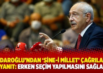 Kılıçdaroğlu’ndan ‘Sine-i Millet’ çağrılarına net yanıt: Erken seçim yapılmasını sağlamaz