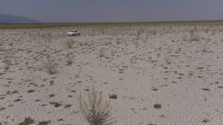 Anadolu’da bir göl daha tamamen kurudu