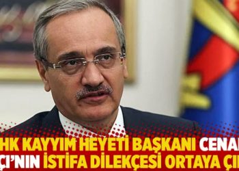 THK Kayyım Heyeti Başkanı Cenap Aşçı’nın istifa dilekçesi ortaya çıktı