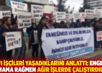 A101 işçileri yaşadıklarını anlattı: Engelli olmama rağmen ağır işlerde çalıştırdılar